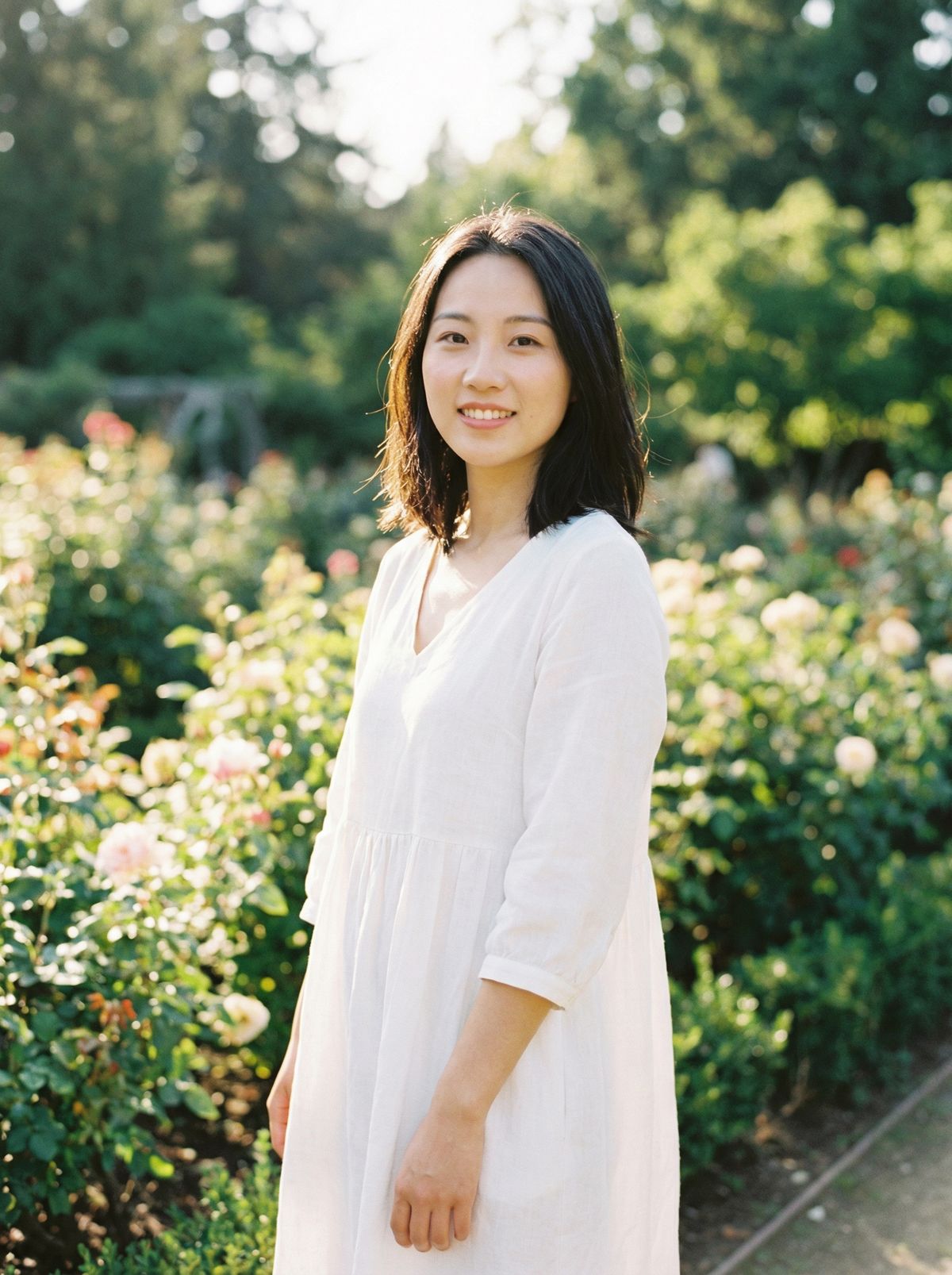 捷克街头清新美女写真视频